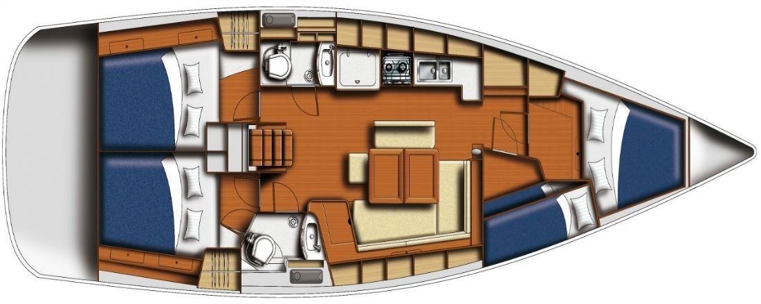 2011. Oceanis 43