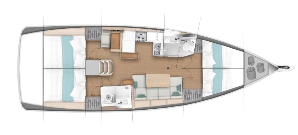 jedrilica Sun Odyssey 440