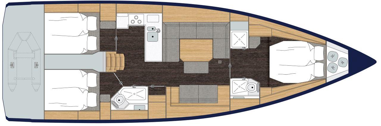 jedrilica Bavaria C45