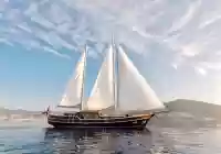 motorni jedrenjak - gulet Bodrum Turska