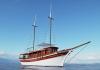 Lampo - drveni motorni jedrenjak 1977  najam plovila Šibenik