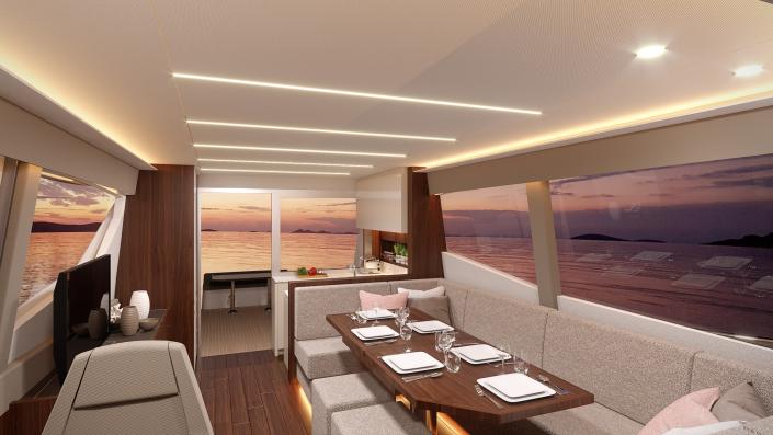 Yacht-Rent: Monachus Yachts 70 Flybridge - kuhinja