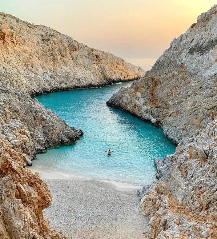 Plaža Seitan Limania, Kreta